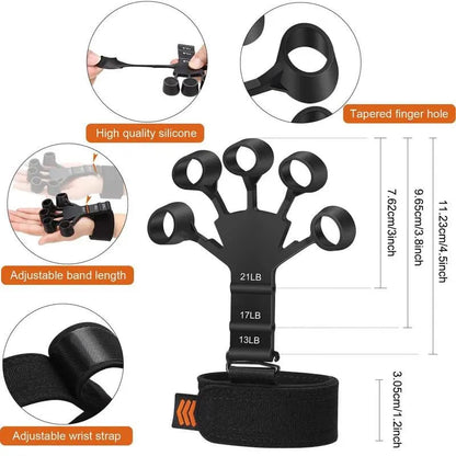 Adjustable Hand Strengthener | Grip & Forearm Trainer