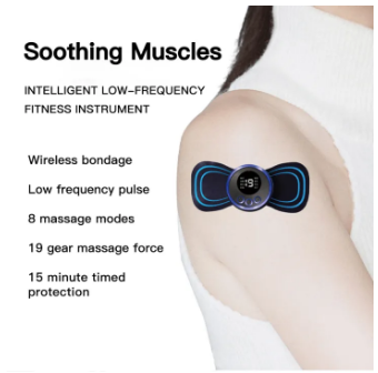 EMS Butterfly Massager | Electric Muscle Stimulator