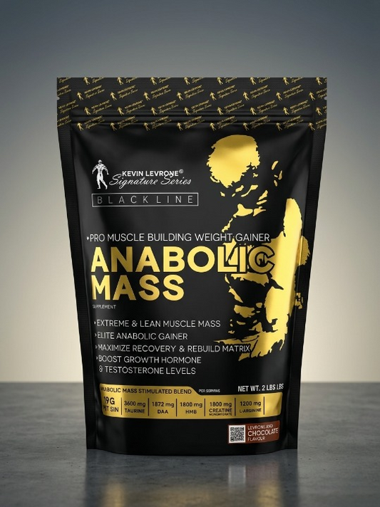 Kevin Levrone Anabolic Mass Gainer 1KG (2.2lbs) – High-Calorie Protein Powder for Muscle Growth & Weight Gain