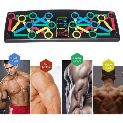 9-in-1 Push-Up Board | Portable Home Gym System