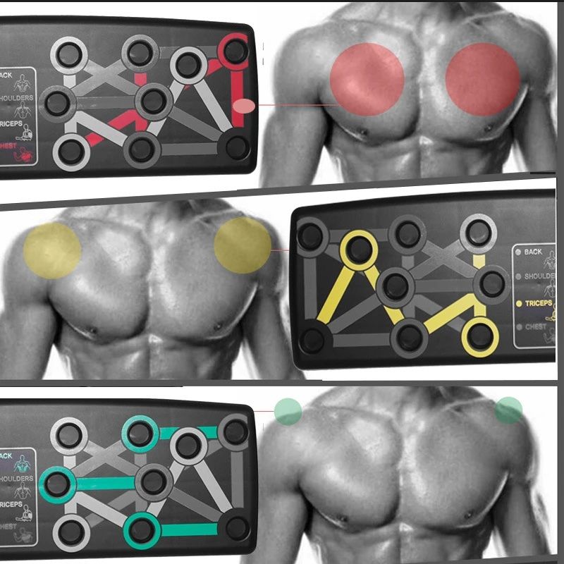 9-in-1 Foldable Push-Up Board