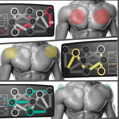 9-in-1 Push-Up Board | Portable Home Gym System