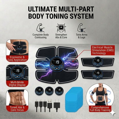 EMS Muscle Toner Belt | Electric Ab Stimulator