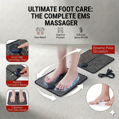 EMS Foot Massager Mat | Pain Relief & Recovery
