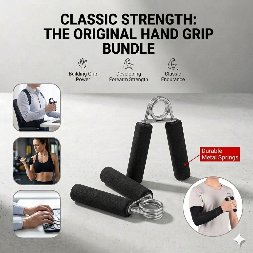 Hand Grip Strengthener Set | Forearm Trainer