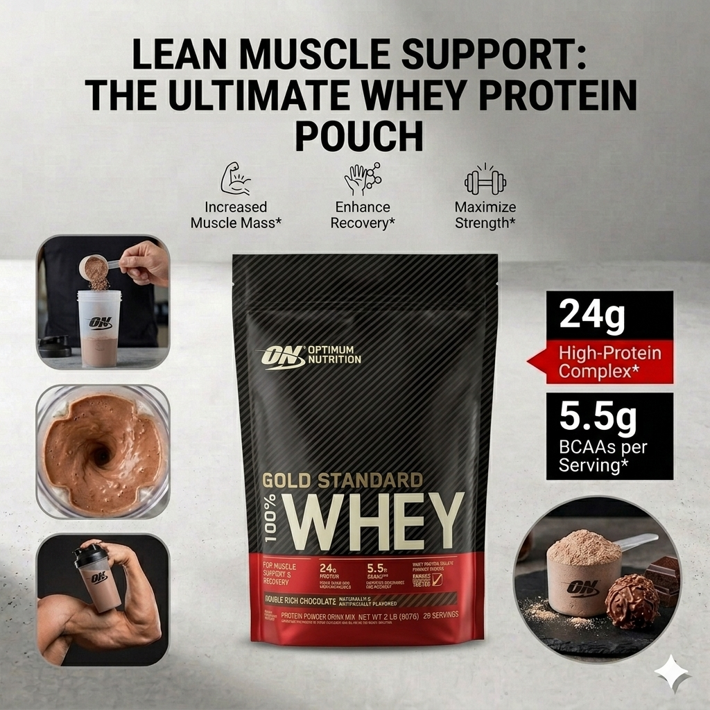 Optimum Nutrition Gold Standard Whey | Premium Whey Protein