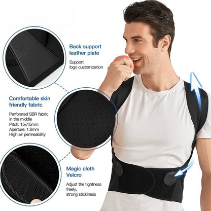 Spider Posture Corrector Belt | Adjustable Back Brace for Spine & Shoulder Support