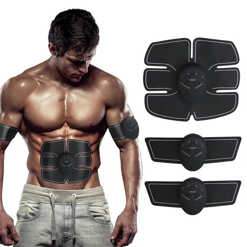 EMS Muscle Trainer Belt – Electric Muscle Stimulator for Abs, Arms & Body | Wireless Fitness Toning Gear