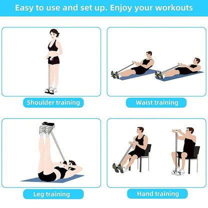 Foot Pedal Resistance Band | Home Fitness Exercise Band